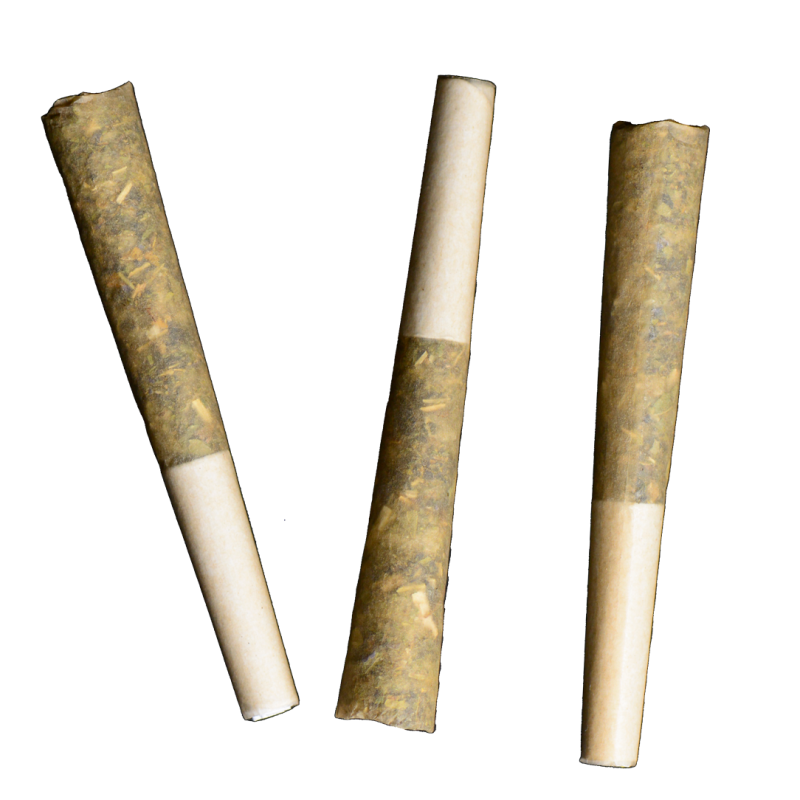 3 Changa pre-rolled joints